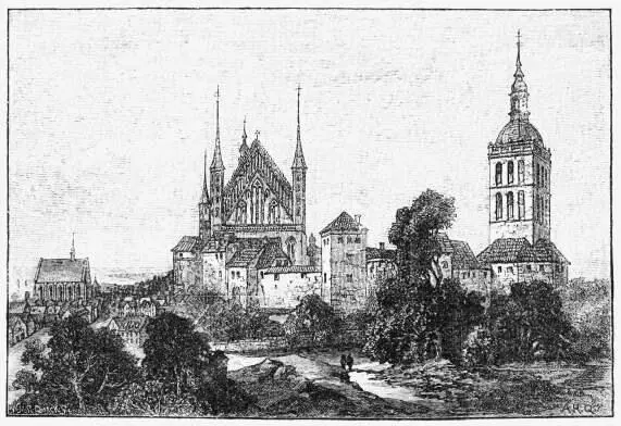 FRAUENBURG FROM AN OLD PRINT Once the issue had been placed in this form the - фото 5