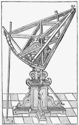 TYCHOS TRIGONIC SEXTANT The arms AB and AC are about 5 12 ft long - фото 7