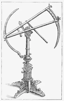 TYCHOS ASTRONOMIC SEXTANT Made of steel the arms A B A C measure 4ft - фото 8