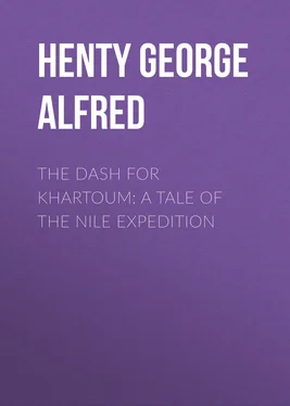 George Henty The Dash for Khartoum: A Tale of the Nile Expedition обложка книги