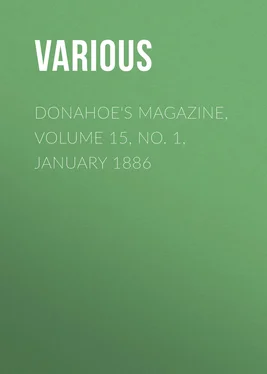 Various Donahoe's Magazine, Volume 15, No. 1, January 1886 обложка книги