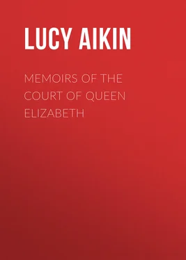 Lucy Aikin Memoirs of the Court of Queen Elizabeth обложка книги