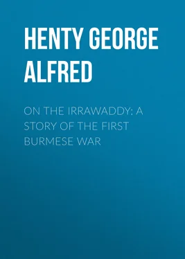 George Henty On the Irrawaddy: A Story of the First Burmese War обложка книги