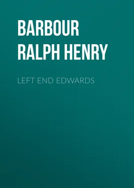 Ralph Barbour Left End Edwards обложка книги