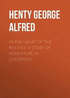 George Henty In the Heart of the Rockies: A Story of Adventure in Colorado обложка книги