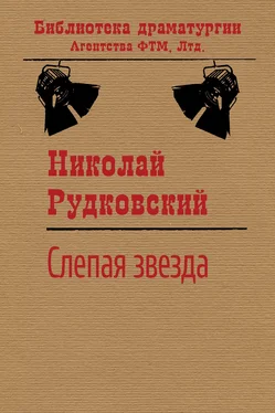 Николай Рудковский Слепая звезда обложка книги