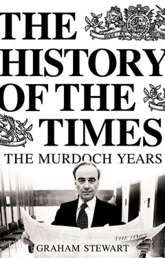 Graham Stewart The History of the Times: The Murdoch Years обложка книги
