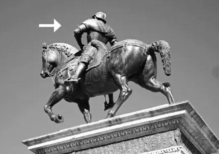 406 In the previous image the equestrian statue of Bartolomeo Colleoni by - фото 56
