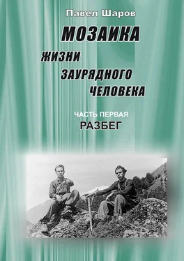 Павел Шаров Мозаика жизни заурядного человека. Часть первая. Разбег обложка книги