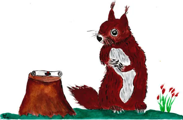 The contract In the furrows of squirrels indignant murmurs and cries were - фото 13