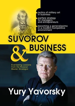 Yury Yavorsky Suvorov & business. Everlasting lessons from the russian master strategist обложка книги