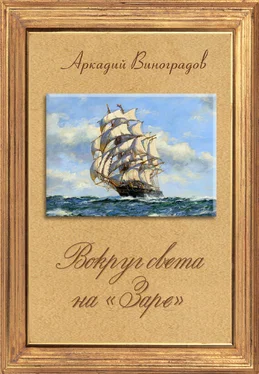 Аркадий Виноградов Вокруг света на «Заре» обложка книги