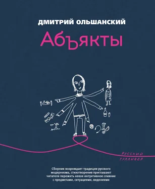 Дмитрий Ольшанский Абъякты обложка книги