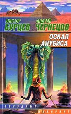 Виктор Бурцев Оскал Анубиса обложка книги