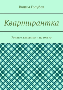 Вадим Голубев Квартирантка. Роман о женщинах и не только обложка книги