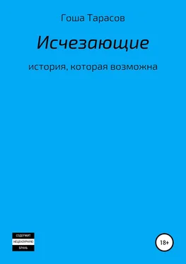 Егор Тарасов Исчезающие обложка книги