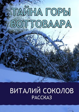 Виталий Соколов Тайна горы Воттоваара обложка книги