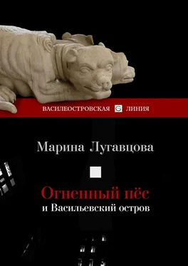 Марина Лугавцова Огненный пес и Васильевский остров. Сборник рассказов обложка книги