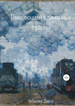 Дарья Чебанова Революцией сломанные судьбы обложка книги