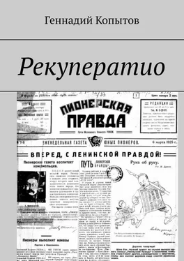 Геннадий Копытов Рекуператио обложка книги