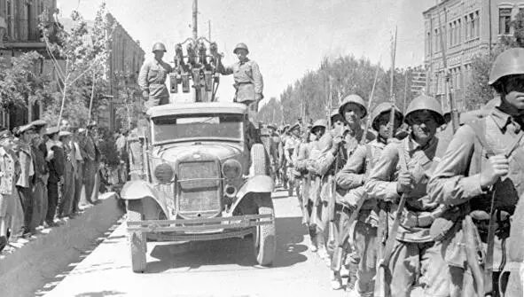 The AngloSoviet invasion of Iran Operation Consent will take place on August - фото 87