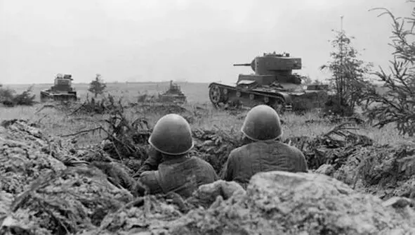 The defense of Soviet troops near Smolensk 1941 July 10 September 10 T26 - фото 90
