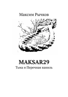 Максим Рычков maksar29. Тьма и Перечная ваниль обложка книги