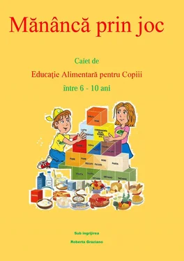 Roberta Graziano Mănâncă Prin Joc. Caiet De Educaţie Alimentară Pentru Copii Între 6-10 Ani. обложка книги