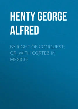 George Henty By Right of Conquest; Or, With Cortez in Mexico обложка книги