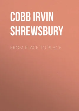 Irvin Cobb From Place to Place обложка книги