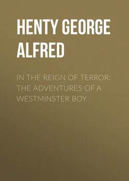 George Henty In the Reign of Terror: The Adventures of a Westminster Boy обложка книги