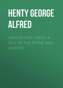 George Henty Orange and Green: A Tale of the Boyne and Limerick обложка книги