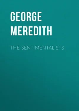 George Meredith The Sentimentalists обложка книги