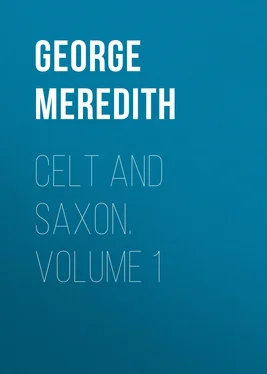 George Meredith Celt and Saxon. Volume 1 обложка книги