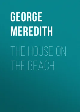 George Meredith The House on the Beach обложка книги