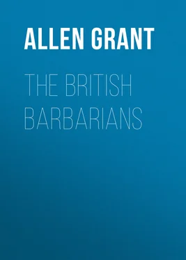 Grant Allen The British Barbarians обложка книги