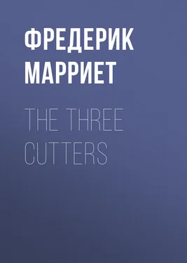 Фредерик Марриет The Three Cutters обложка книги