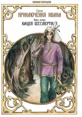 Михаил Бурнашев Приключения Ивана. Книга первая: Кащей Бессмертный обложка книги