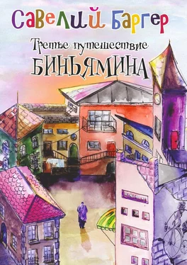 Савелий Баргер Третье путешествие Биньямина обложка книги