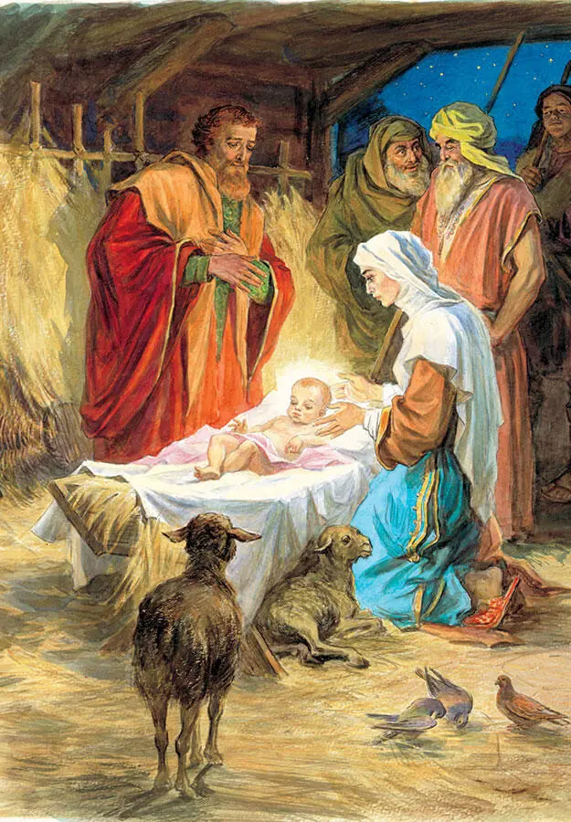 Рождение Иисуса Ангел Господень явился к спящему плотнику Иосифу и сказал ему - фото 3