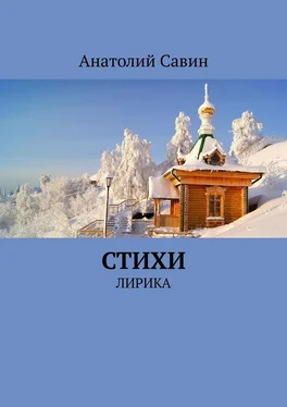 Анатолий Савин Стихи. Лирика обложка книги