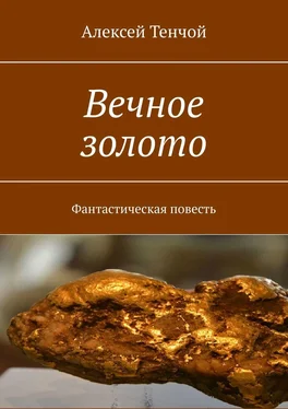 Алексей Тенчой Вечное золото. Фантастическая повесть обложка книги