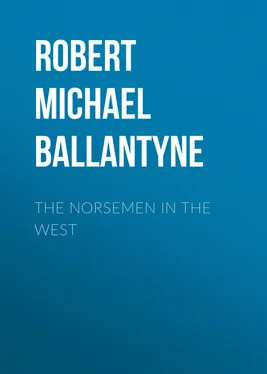 Robert Michael Ballantyne The Norsemen in the West обложка книги