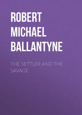 Robert Michael Ballantyne The Settler and the Savage обложка книги