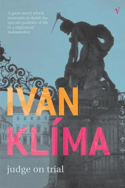 Ivan Klíma Judge On Trial обложка книги