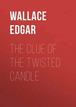 Edgar Wallace The Clue of the Twisted Candle обложка книги