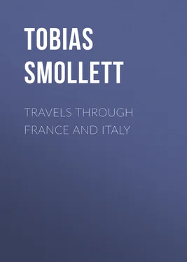 Tobias Smollett Travels through France and Italy обложка книги