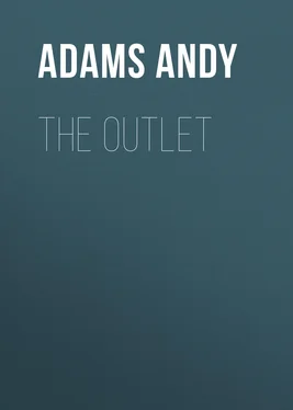 Andy Adams The Outlet обложка книги