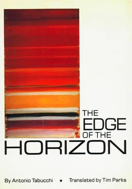 Antonio Tabucchi The Edge of the Horizon обложка книги