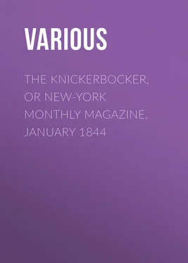 Various The Knickerbocker, or New-York Monthly Magazine, January 1844 обложка книги